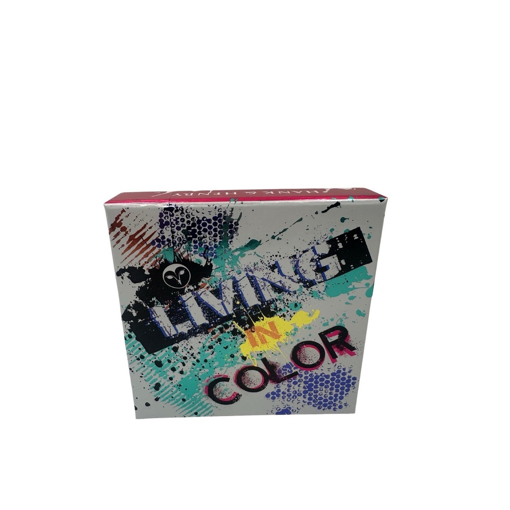 HANK & HENRY LIVING IN COLOR LONG-LASTING FINGER APPLIED 90's EYESHADOW PALETTE